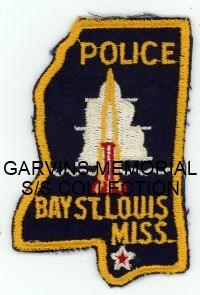 MISSISSIPPI,BAY ST LOUIS POLICE 1